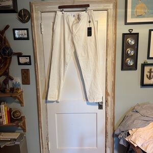 Ralph Lauren Cream Norton Active Dress Pant